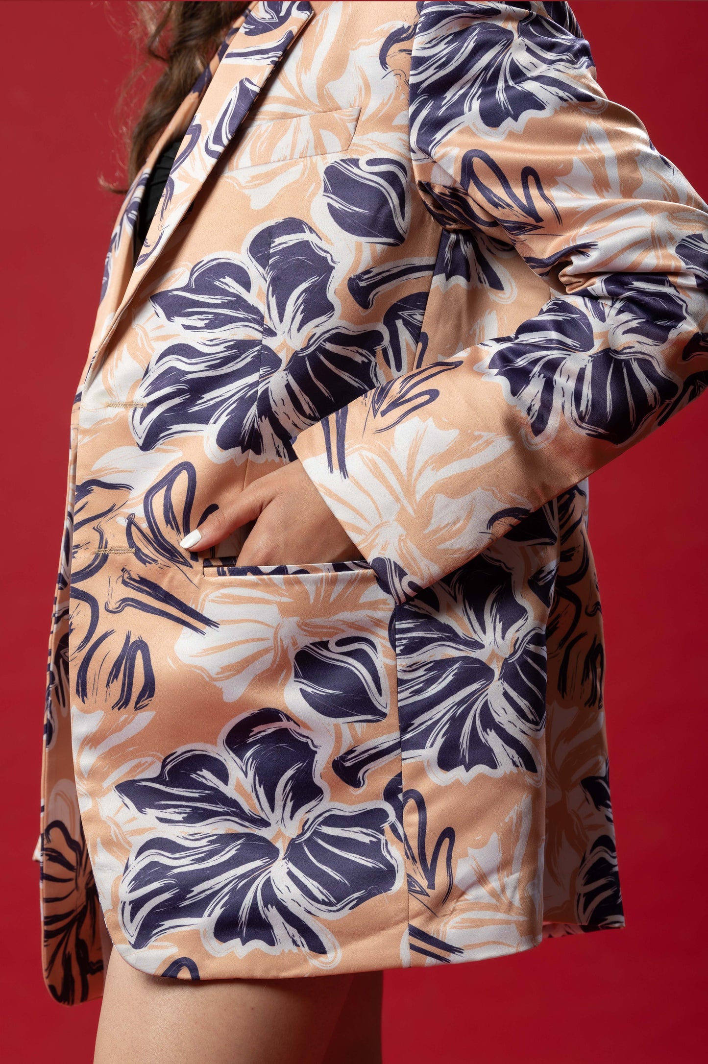 Purple on Yellow Co-Ord Set