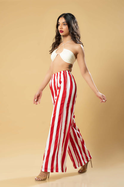 Red Stripe Co-Ord Set